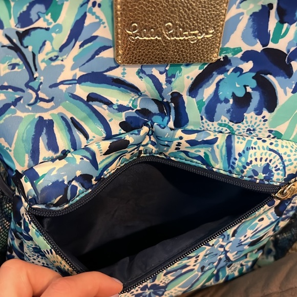 Authentic Lilly Pulitzer Backpack - Picture 4 of 8